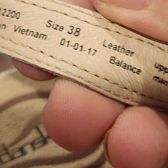 Dansko Women’s Season Leather Sandals White Size 38 (US 7.5-8) - Picture 8 of 10